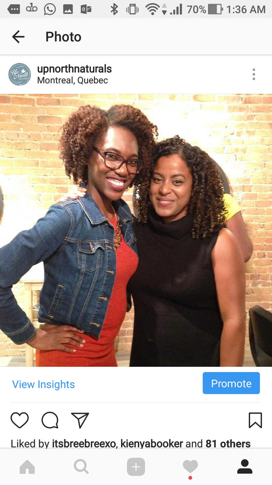 Judith and Lisa Keizer Founder & CEO ,Up North Naturals in Montreal Quebec