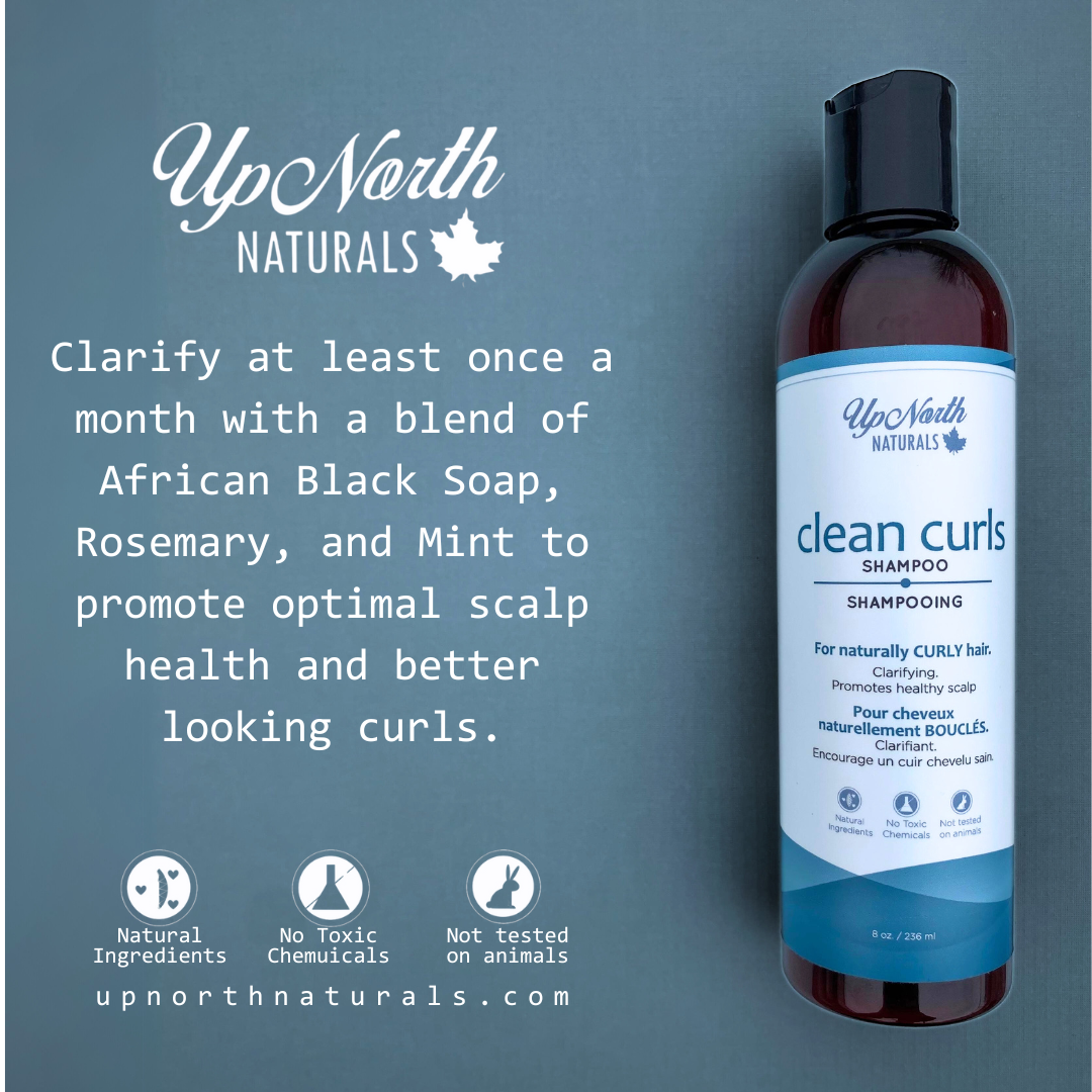 Curly Hair Clarifying Shampoo for Scalp Care - Clean Curls