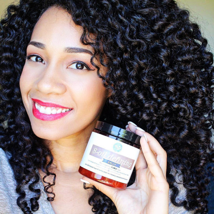 Amber Janielle's Best Wash and Go Using Up North Naturals!