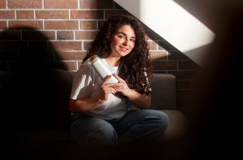 Moisturize And Define Naturally Curly Hair With Conditioner