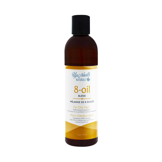 8-Oil Blend | Pre-Shampoo Treatment and Styling Oil for Naturally Curly Hair