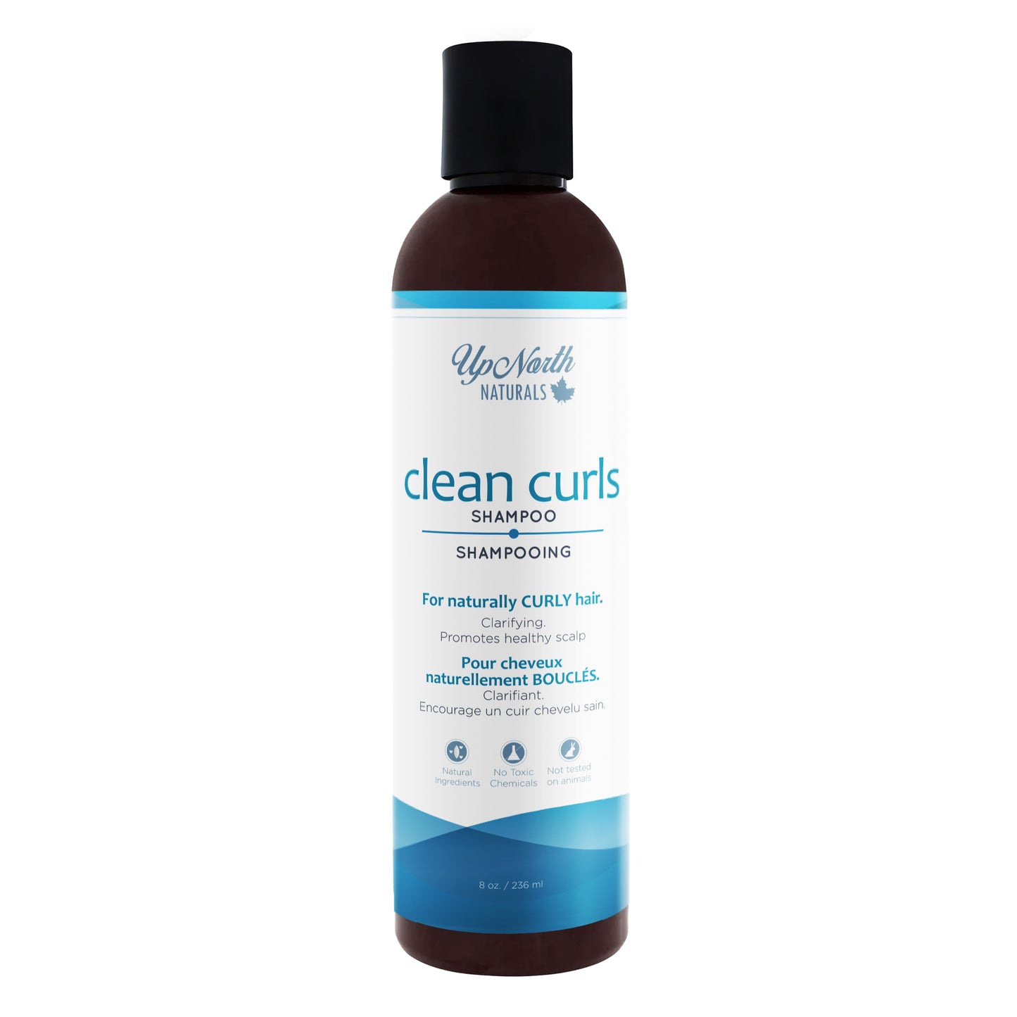 Clean Curls | Curly Hair Clarifying Shampoo for Scalp Care