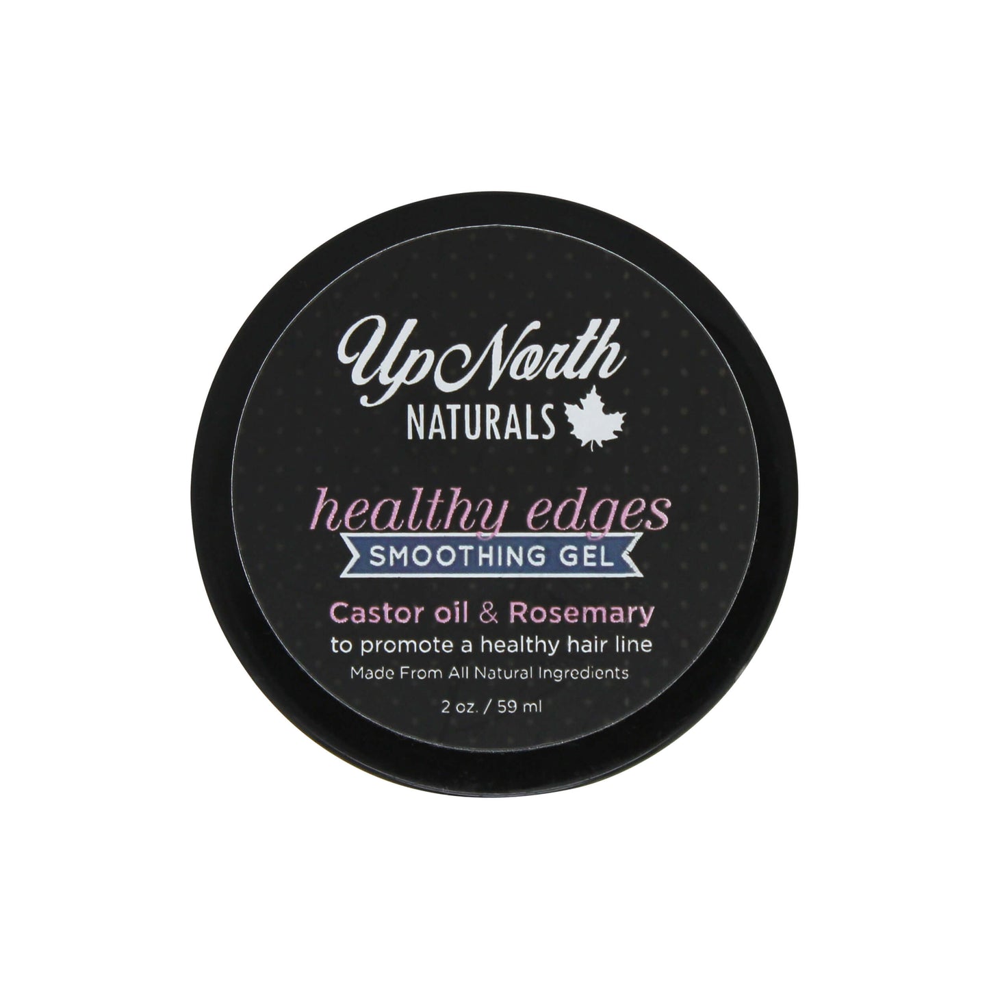 Image of the lid of healthy edges smoothing gel